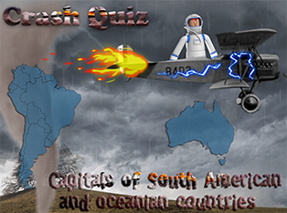 Crash Quiz_Capitals of South American and oceanian countries