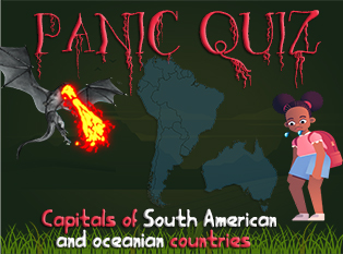 Panic Quiz_Capitals of South American and oceanian countries