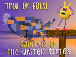 True or False Quiz : Capitals of US