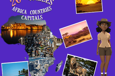 African countries capital quiz (20 questions)