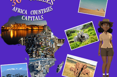 African countries capital quiz (30 questions)