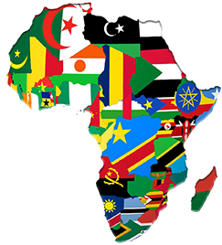   African countries flags