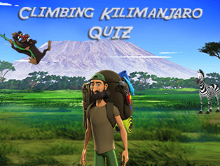 Climbing mountain quiz game
