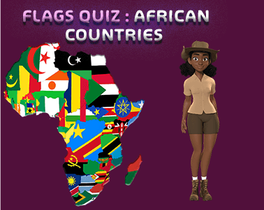 Flags of African countries quiz