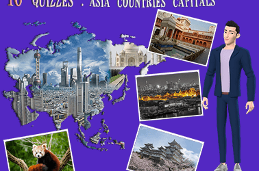 Asian countries capital quiz (10 questions)