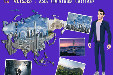 Asian countries capital quiz (15 questions)