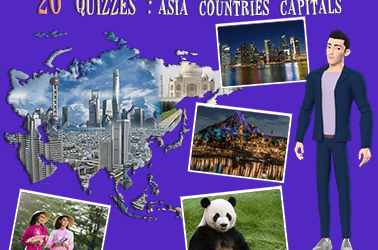 Asian countries capital quiz (20 questions)