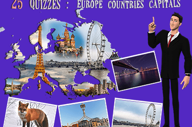 European countries capital quiz (25 questions)