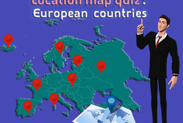 Countries of Europe quiz map location