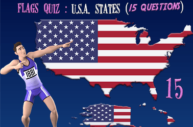 USA flags quiz 15 questions