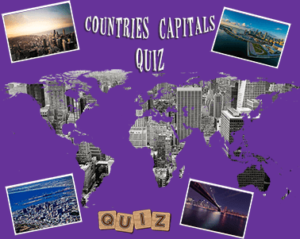 Countries capitals quiz
