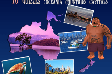 Oceanian countries capital quiz (10 questions)