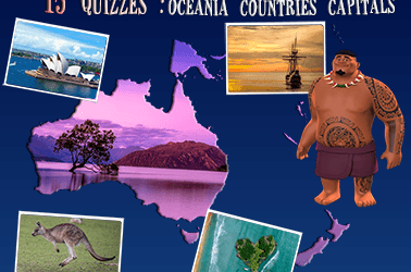 Oceanian countries capital quiz (15 questions)