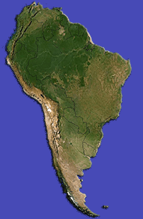 South America Continent imagery