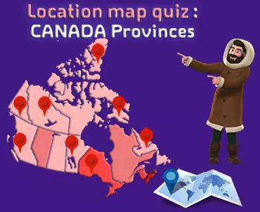 Canada map of provinces and territories quiz