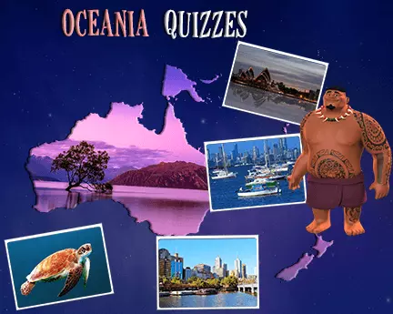 Oceania geography games