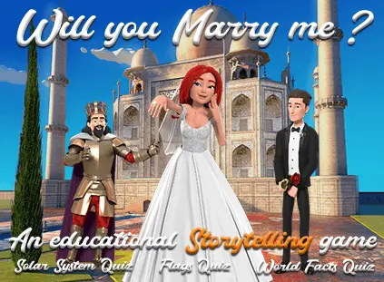 Storytelling game online : will you marry me?