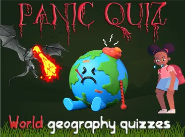 world geography quizzes : Panic quiz