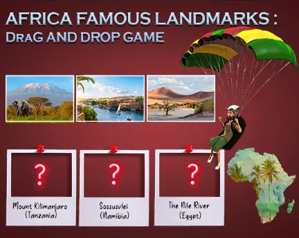 African landmark game