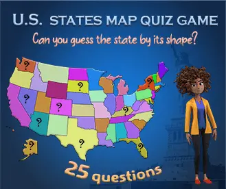 Quiz US map