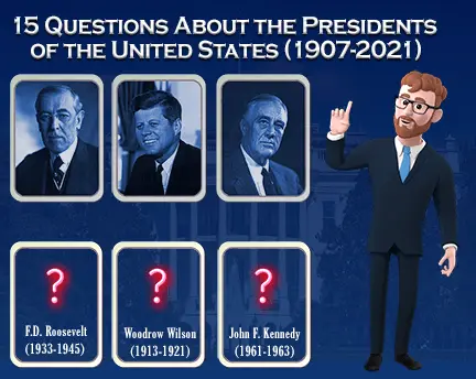 Quiz on us presidents : guess them all